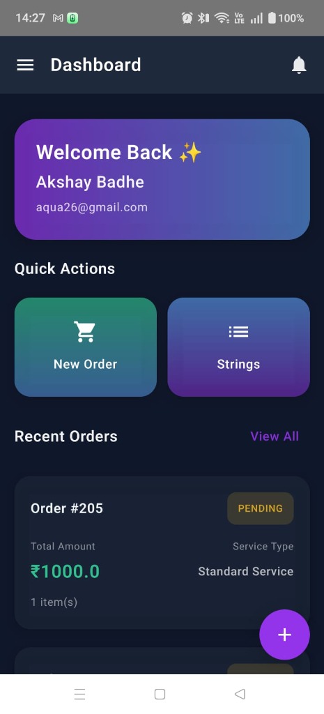 Booking Screen