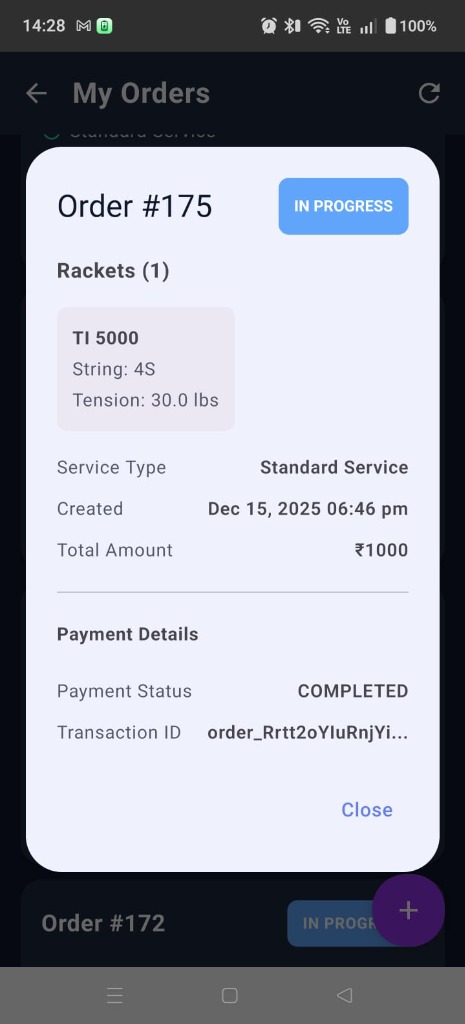 Order Tracking