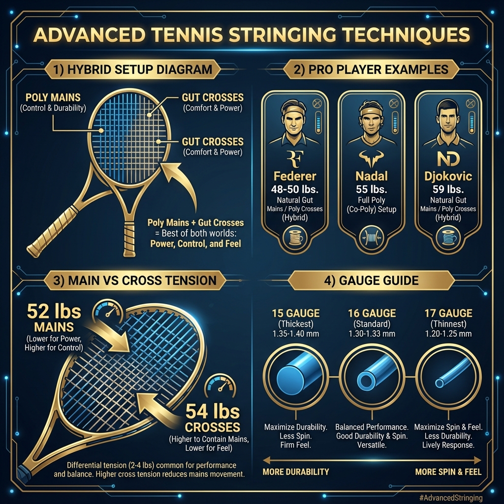 Advanced Tennis String Tips